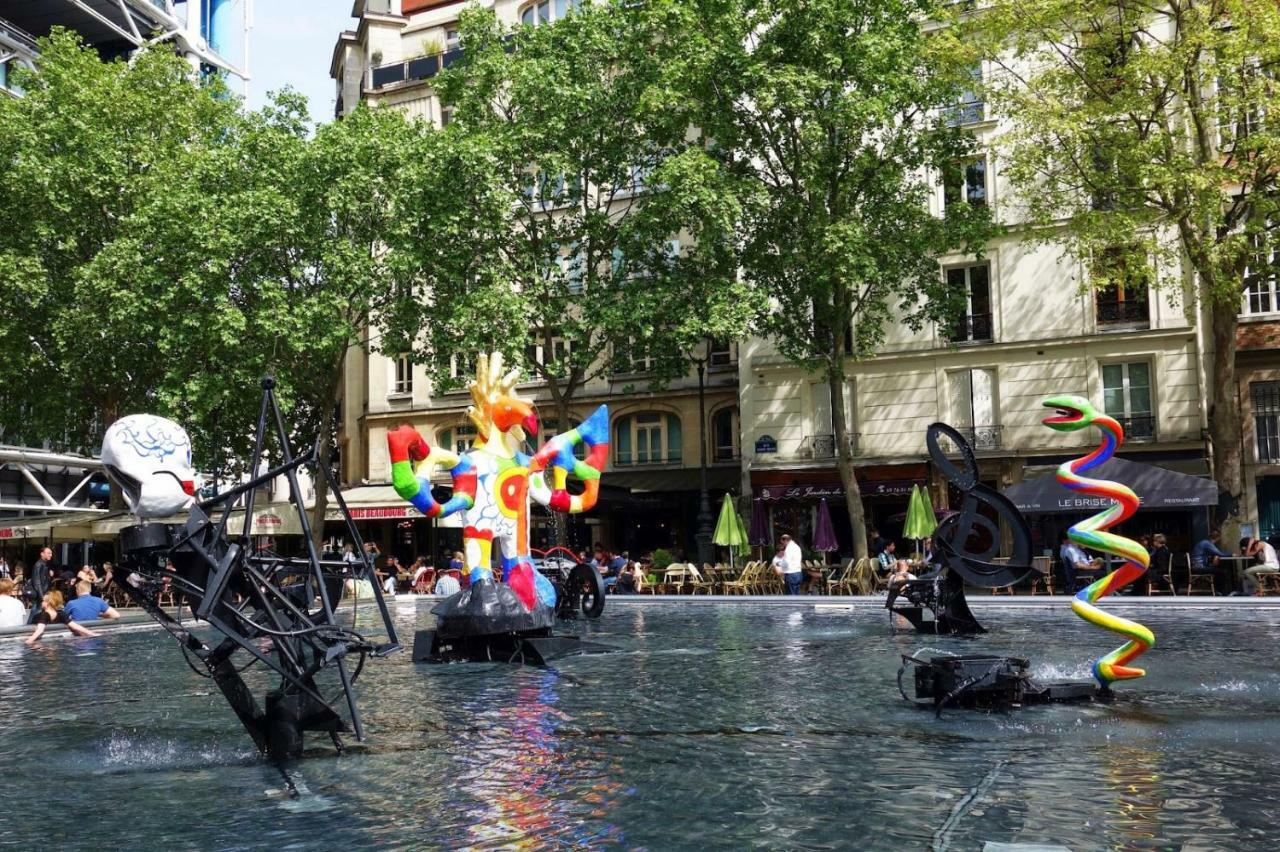 50M2 Rue Rambuteau/Pompidou/Marais/Hotel De Ville 巴黎 外观 照片